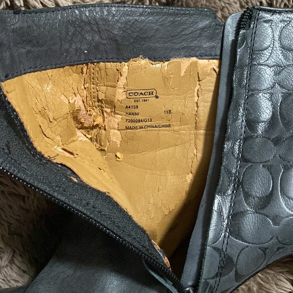 Coach Hanni Chestnut Boot size 11 B - Picture 8 of 9